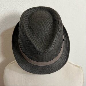 R&W Gray Fedora Hat Unisex S/M